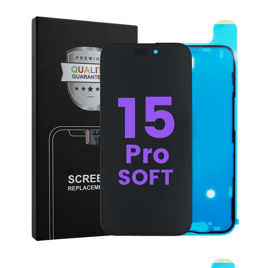 ITRU LCD DISPLAY SCREEN IPHONE 15 PRO SOFT OLED