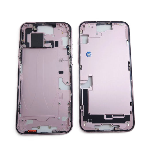CHASSIS FRAME WITH POWERFLEX IPHONE 15 PLUS PINK - GRADE AB
