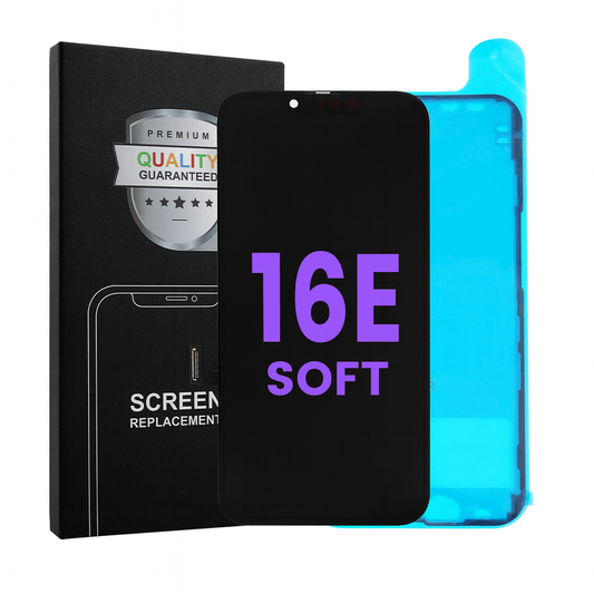 ITRU LCD DISPLAY SCREEN IPHONE 16E SOFT OLED