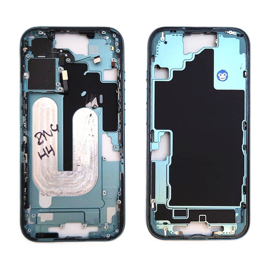 CHASSIS FRAME WITH POWERFLEX IPHONE 16 16G GREEN - GRADE AB