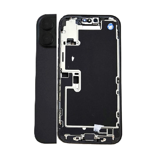 CHASSIS HOUSING FRAME IPHONE 16 PRO MAX WITH PARTS BLACK TITANIUM - GRADE AB