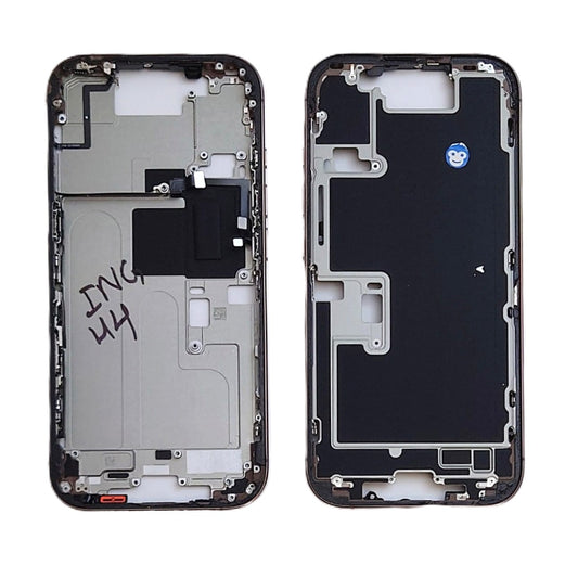 CHASSIS FRAME WITH POWERFLEX IPHONE 16 PRO GOLD - GRADE AB