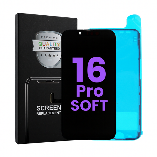 ITRU LCD DISPLAY SCREEN IPHONE 16 PRO SOFT OLED