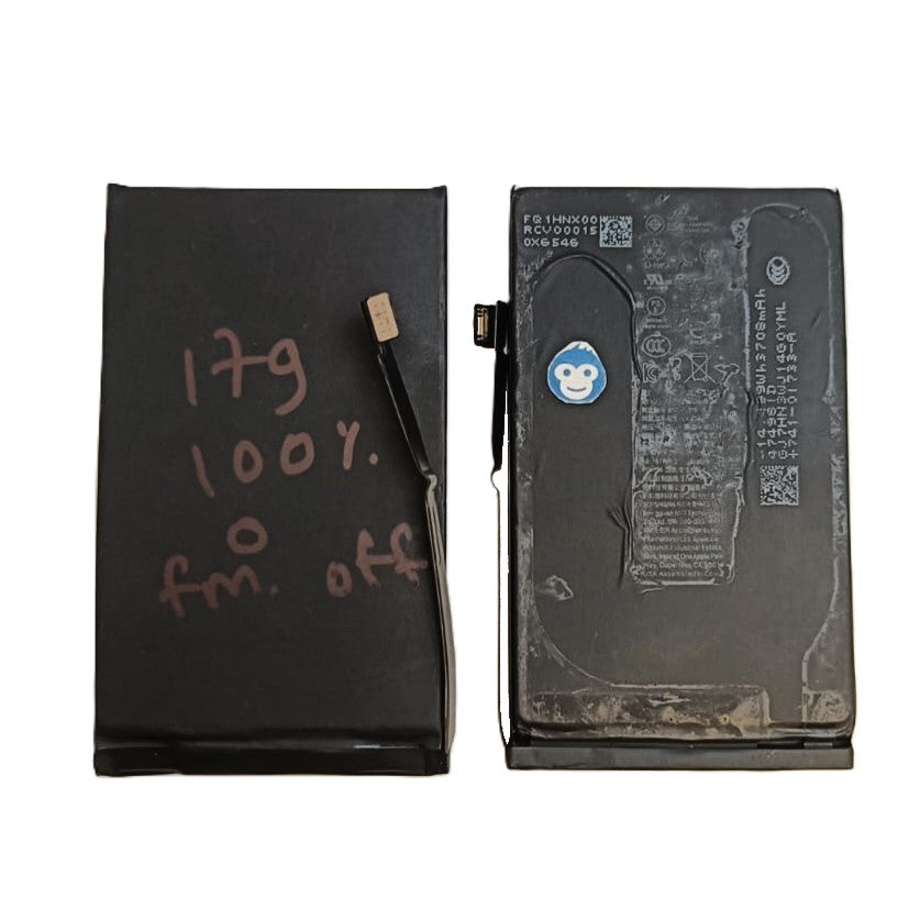 BATTERY IPHONE 17 17G MIN. 96% HEALTH - USED