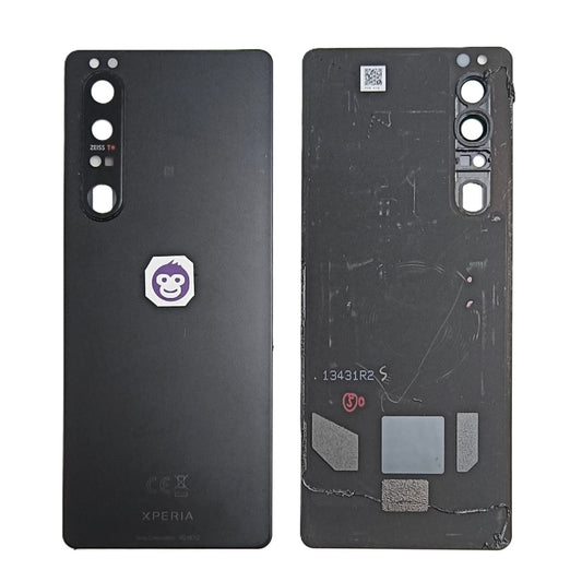 BACK BATTERY COVER SONY XPERIA 1III BLACK XQ-BC52 - GRADE AB