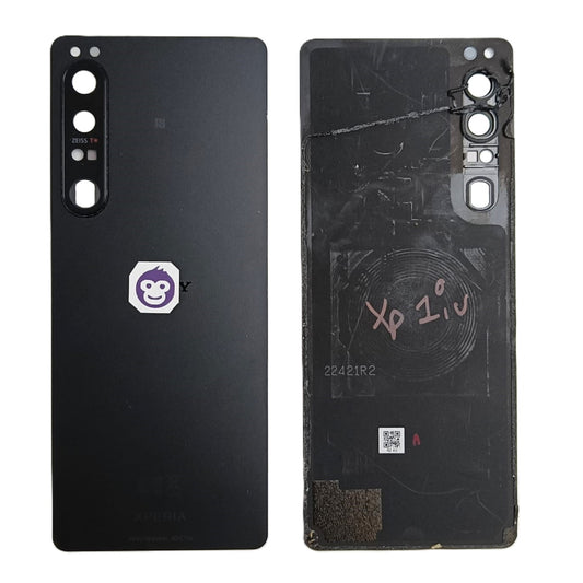 BACK BATTERY COVER SONY XPERIA 1IV XQ-CT54 XQCT62-B BLACK - GRADE AB