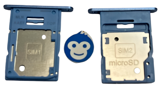 Sim Tray (DUAL) Samsung Galaxy A15 5G A156 Blue - NEW