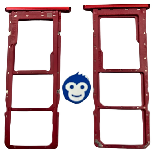 Sim Tray  Samsung Galaxy A03 A035G Red - New