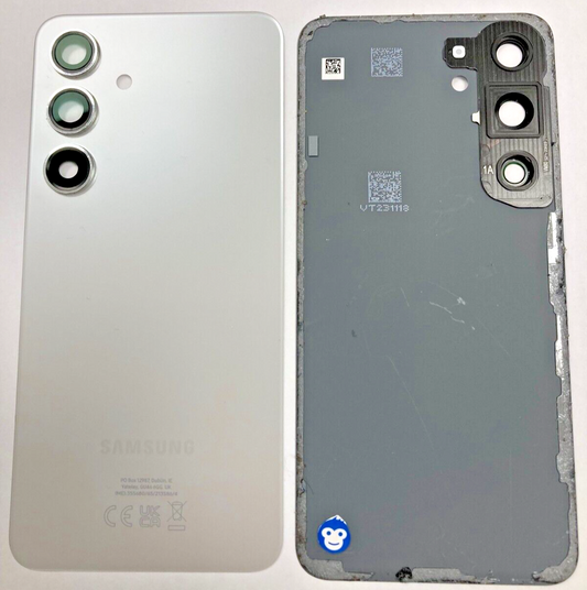 BACK BATTERY REAR COVER PANEL CAMERA LENS SAMSUNG GALAXY S24 S921 TITANIUM GREY - GRADE AB