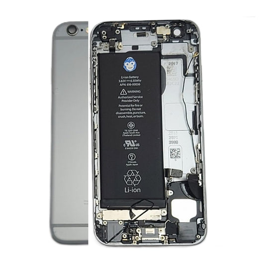 IPHONE 6S SPACE GREY CHASSIS HOUSING WITH SMALL PARTS - GRD AB