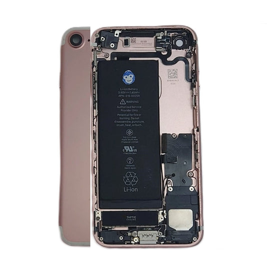 IPHONE 7G ROSE GOLD HOUSING CHASSIS WITH SMALL PARTS - GRD AB