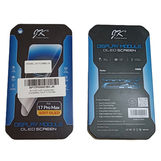 JK LCD DISPLAY SCREEN IPHONE 17 PRO MAX 17PM SOFT