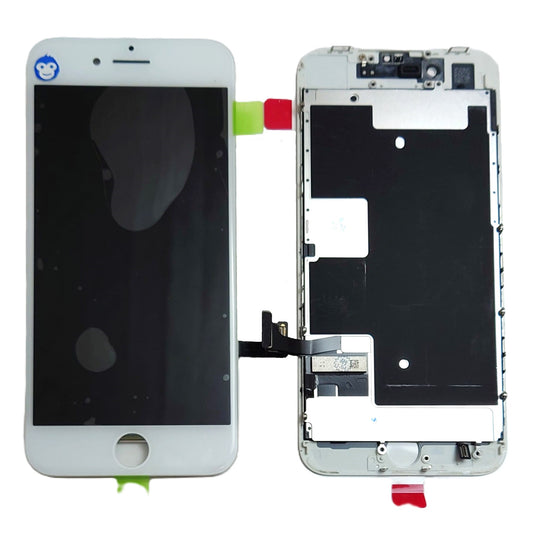 IPHONE 8G WHITE LCD DISPLAY - GRADE AB