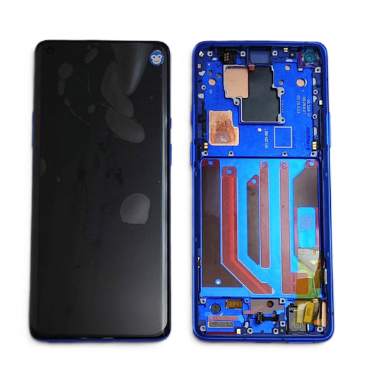 LCD SCREEN DISPLAY WITH FRAME OnePlus 8 PRO Ultramarine Blue - New