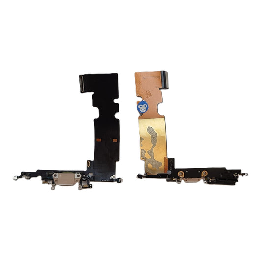 LIGHTNING CHARGER PORT FLEX APPLE IPHONE 8 PLUS BLACK GOLD - USED