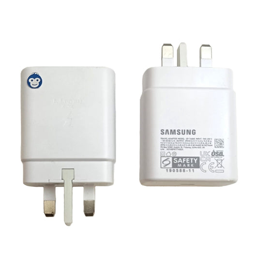 PLUG (ADAPTOR) TYPE-C SAMSUNG TA845 45W  WHITE- NEW / LOOSE