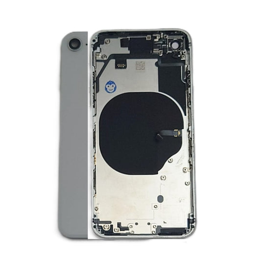 IPHONE 8 8G WHITE (SILVER) CHASSIS HOUSING WITHOUT SMALL PARTS - GRD AB
