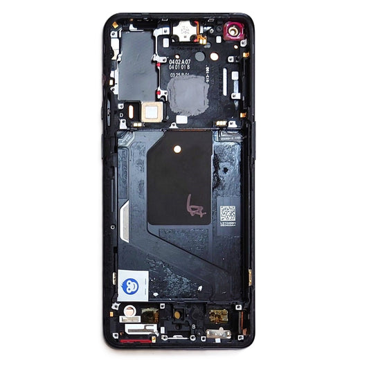 LCD SCREEN DISPLAY WITH FRAME OnePlus 9 Pro BLACK - GRADE AB