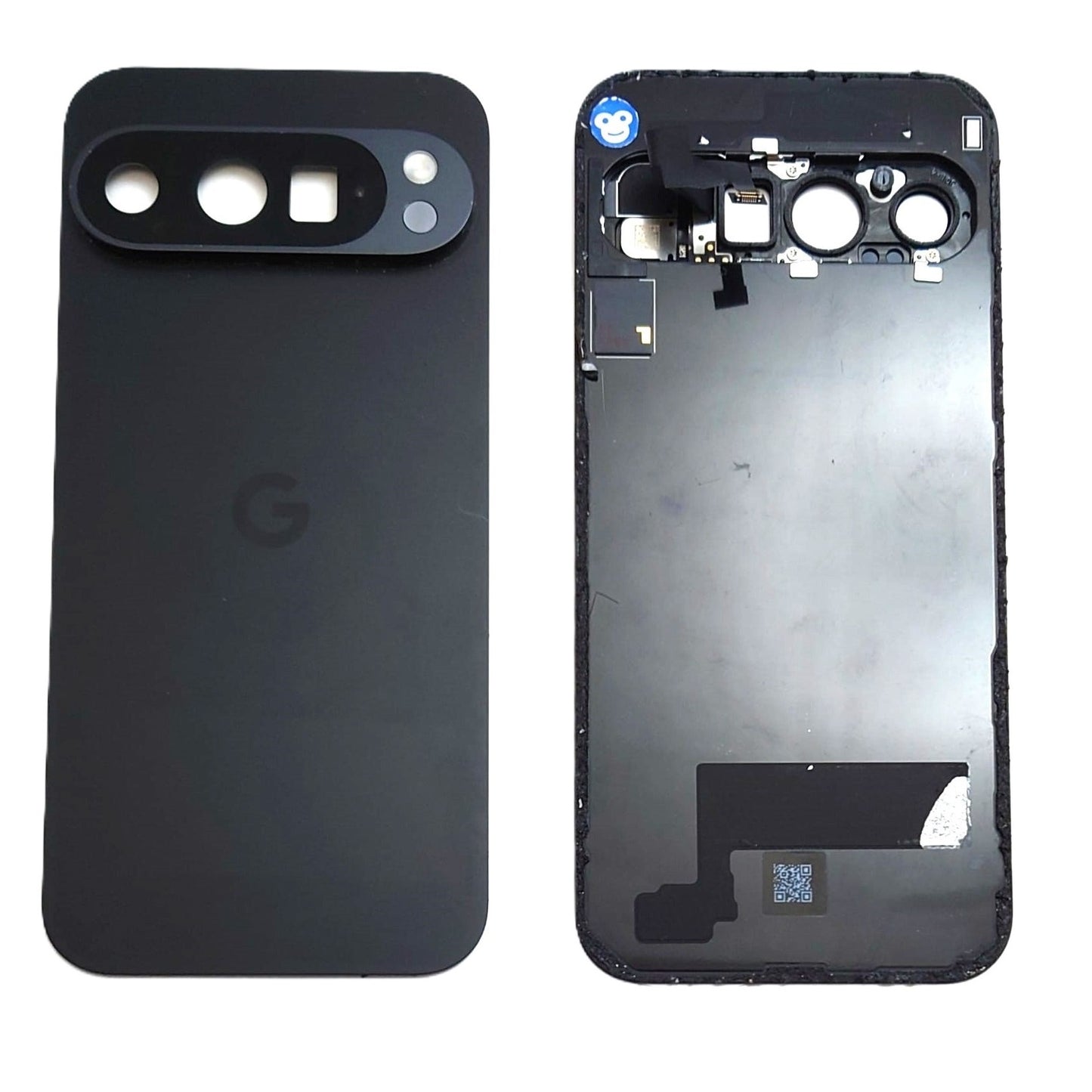 BACK COVER CHASSIS CAMERA LENS GOOGLE PIXEL 9 PRO OBSIDIAN (BLACK) - GRADE AB