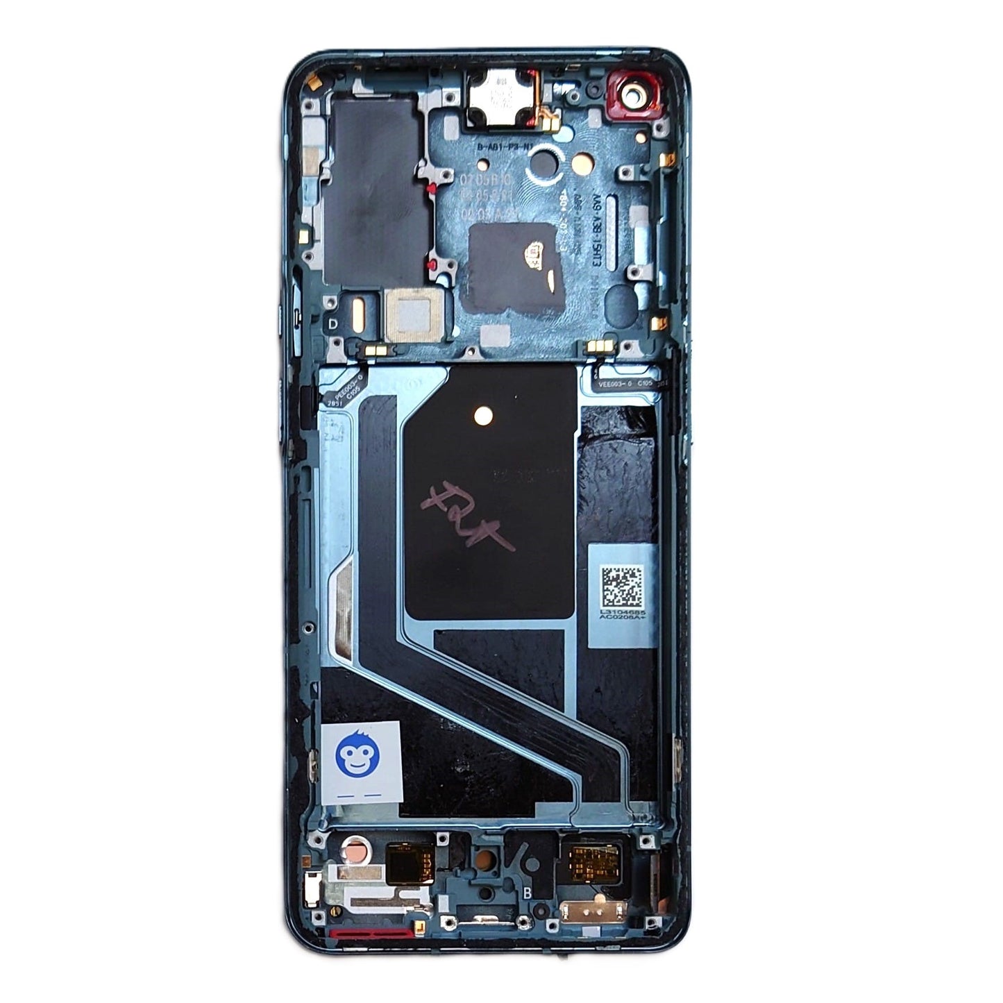 LCD SCREEN DISPLAY WITH FRAME OnePlus 9 Pro GREEN - GRADE AB