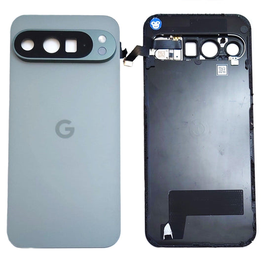 BACK COVER CHASSIS CAMERA LENS GOOGLE PIXEL 9 PRO XL HAZEL GREEN (GREY) - GRADE AB
