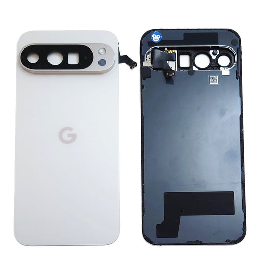 BACK COVER CHASSIS CAMERA LENS GOOGLE PIXEL 9 PRO XL PORCELAIN WHITE (CREAM) - GRADE AB
