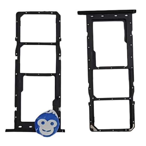 SAMSUNG GALAXY A03s A037G A037 SIM CARD TRAY (DUAL SIM) BLACK