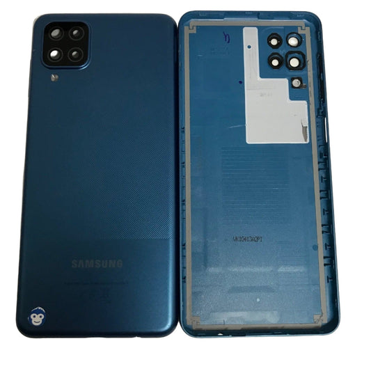 Back Battery Cover for Samsung Galaxy A12 A12 NACHO A125 A127 Blue - GRADE AB