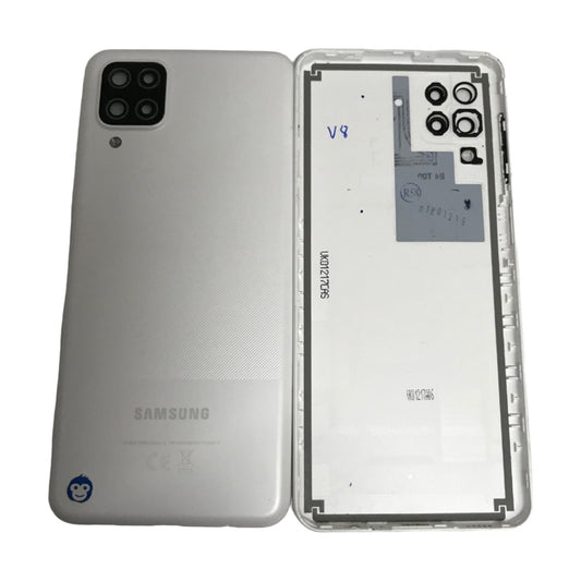 Back Battery Cover for Samsung Galaxy A12 A12 NACHO A125 A127 White - GRADE AB