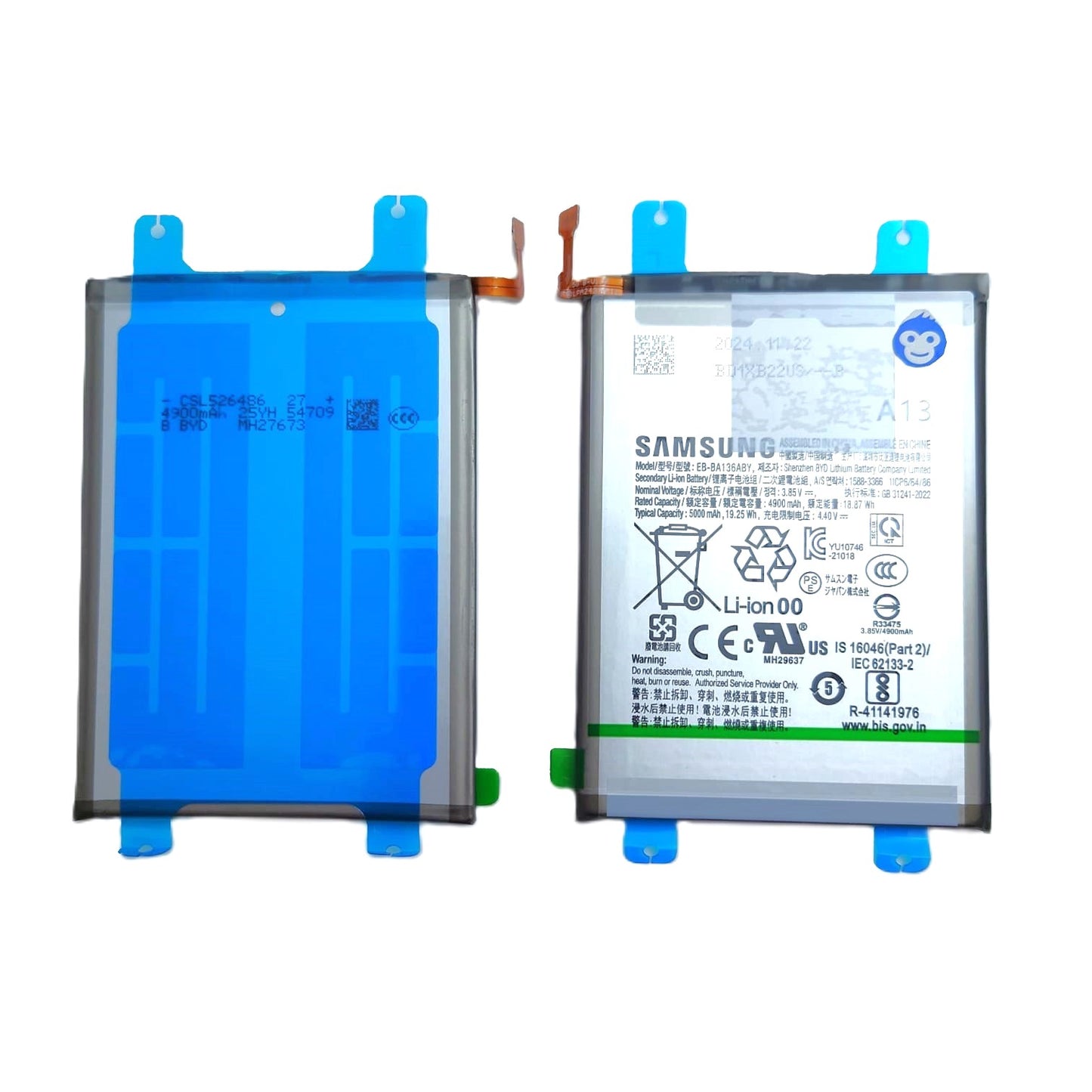 Internal battery Samsung battery M135 A136 A13 5G M13 BA136ABY