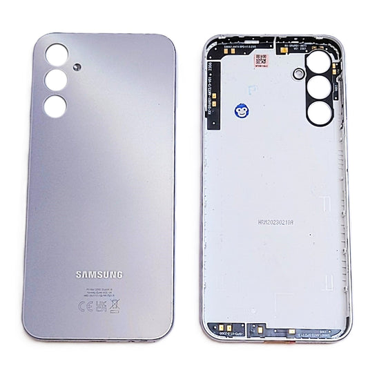 Back Battery Cover Samsung Galaxy A14 5G A146 Silver (White) - GRADE AB