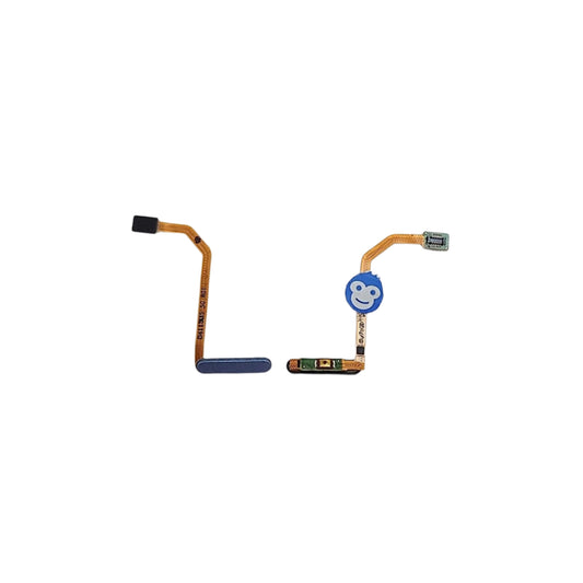 Finger print scanner sensor flex power button Samsung Galaxy A15 4G A155 Blue - GRADE AB