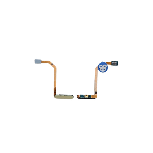 Finger print scanner sensor flex power button Samsung Galaxy A15 4G A155 Yellow - GRADE AB