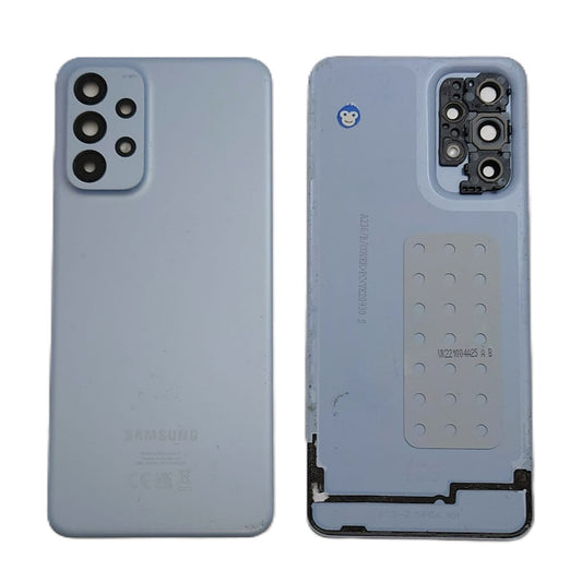 BACK BATTERY REAR COVER PANEL CAMERA LENS SAMSUNG GALAXY A23 5G A236 Blue - GRADE AB