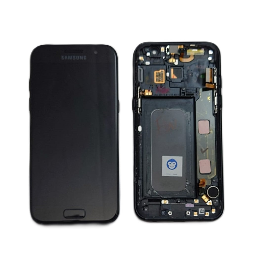 LCD SCREEN DISPLAY Samsung Galaxy A3 (2017) A320 BLACK - GRADE AB