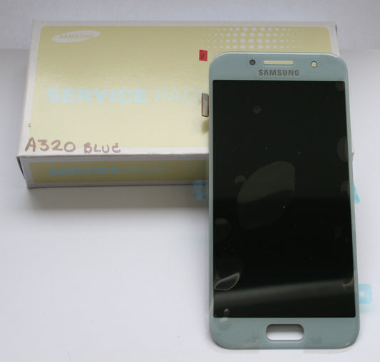 LCD DISPLAY SCREEN SCREEN DISPLAY SAMSUNG GALAXY A3 (2017) A320 BLUE - NEW