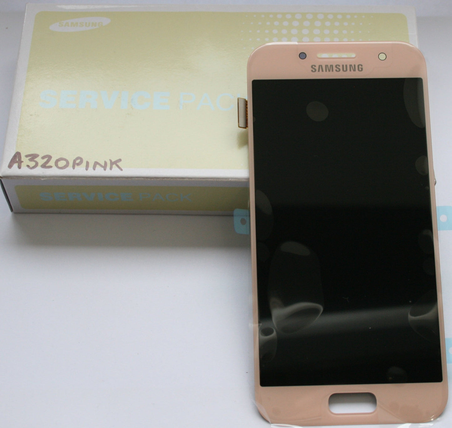 LCD DISPLAY SCREEN SCREEN DISPLAY SAMSUNG GALAXY A3 (2017) A320 PINK - NEW