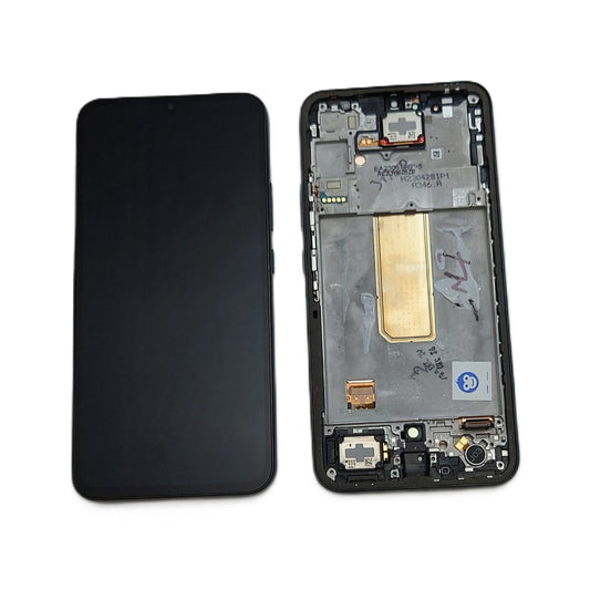 LCD DISPLAY SCREEN SAMSUNG GALAXY A34 5G A346 GRAPHITE (BLACK) - GRADE AB