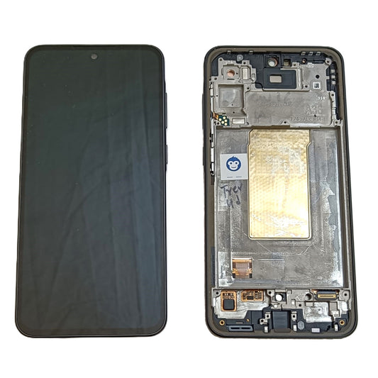 LCD Screen Display Samsung Galaxy A36 5G / A366 BLACK IN FRAME - GRADE AB