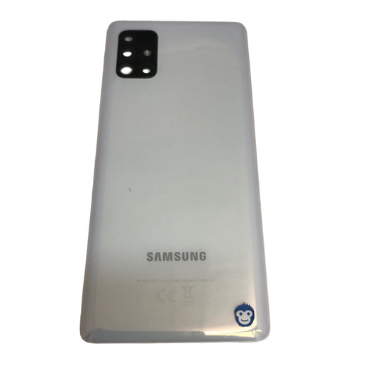 BACK BATTERY REAR COVER PANEL CAMERA LENS SAMSUNG GALAXY A51 5G A516 White - GRADE AB