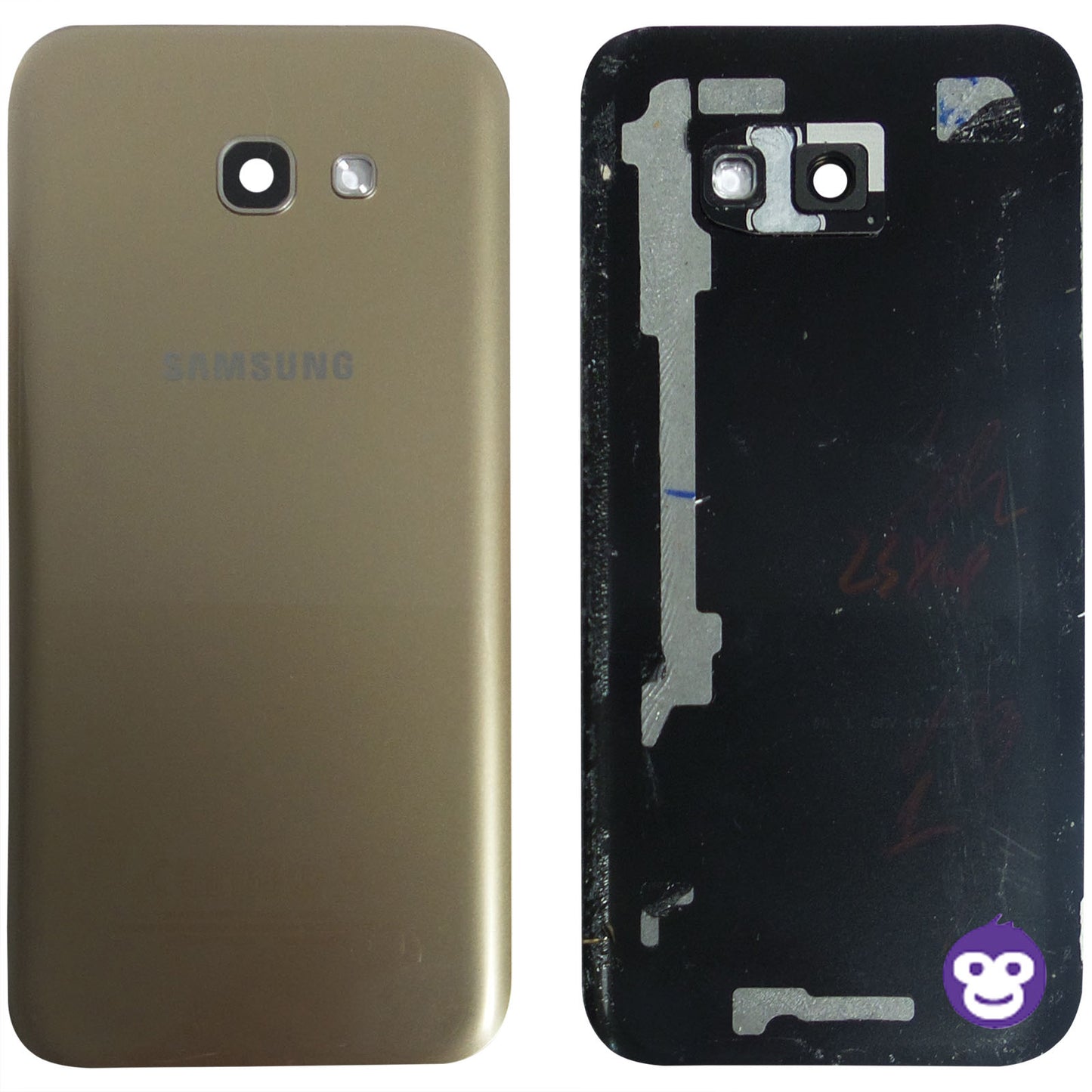 BACK BATTERY REAR COVER PANEL CAMERA LENS  SAMSUNG GALAXY A5 (2017) A520 GOLD - GRADE AB