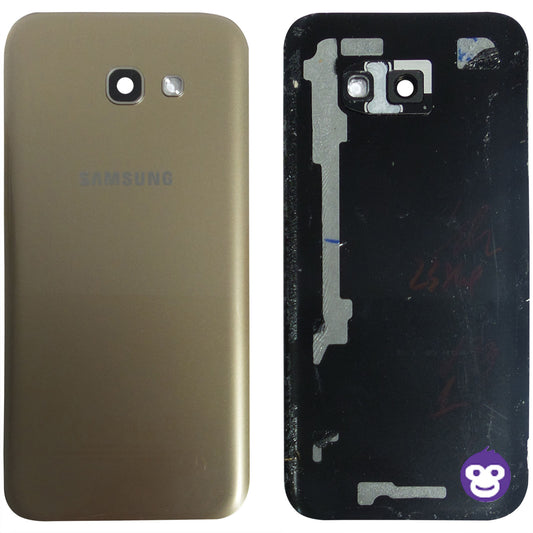 BACK BATTERY REAR COVER PANEL CAMERA LENS  SAMSUNG GALAXY A5 (2017) A520 GOLD - GRADE AB