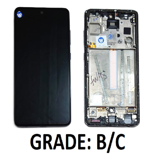 LCD Screen Display Samsung Galaxy A52s A528 Black - GRADE BC