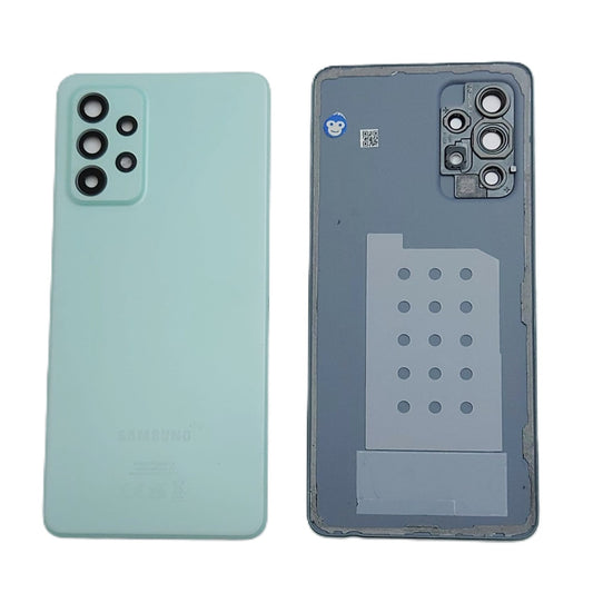 BACK BATTERY REAR COVER PANEL CAMERA LENS SAMSUNG GALAXY A52s A528 GREEN - GRADE AB