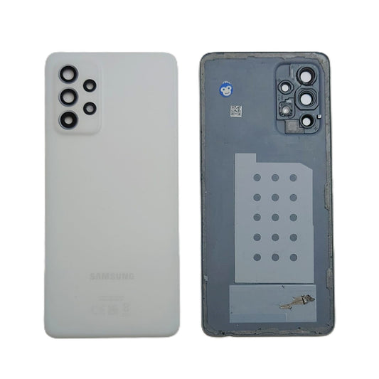 BACK BATTERY REAR COVER PANEL CAMERA LENS SAMSUNG GALAXY A52s A528 White - GRADE AB