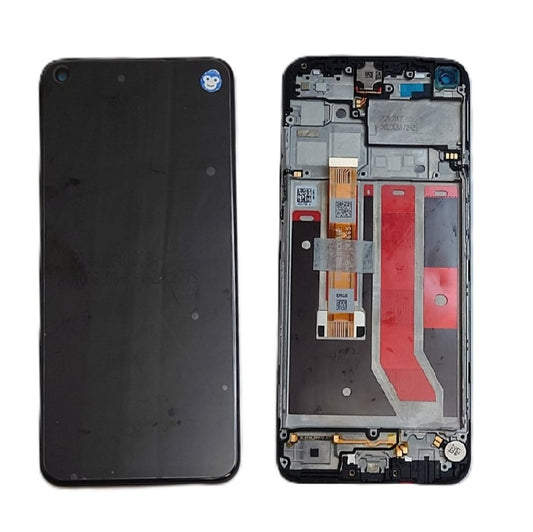 LCD SCREEN DISPLAY WITH FRAME OPPO A53 4G / A53S - NEW