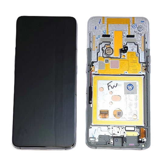 LCD Display Screen Samsung Galaxy A80 (2019) A805 Silver - GRADE AB