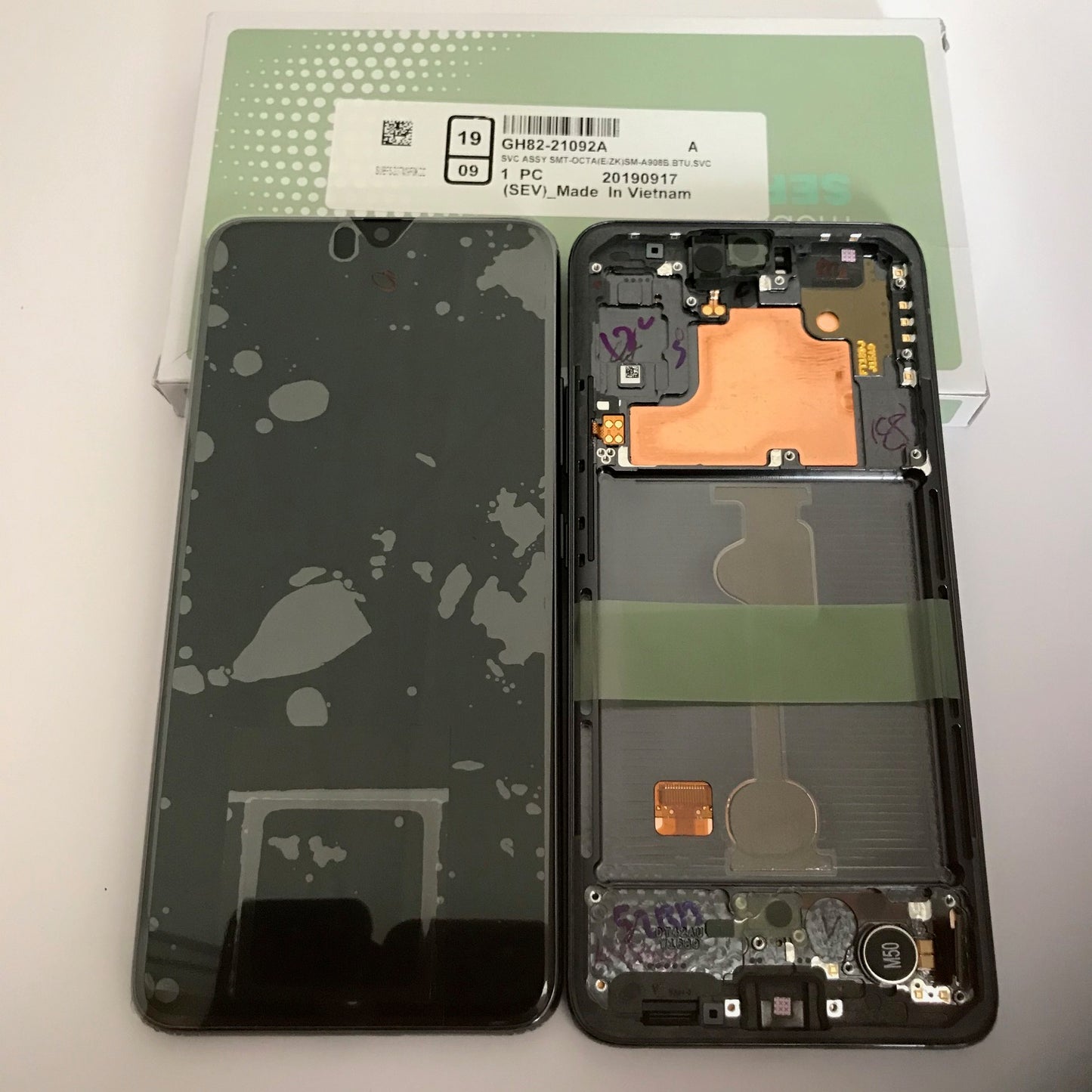 LCD Screen Display Samsung Galaxy A90 5G A908 Black - NEW