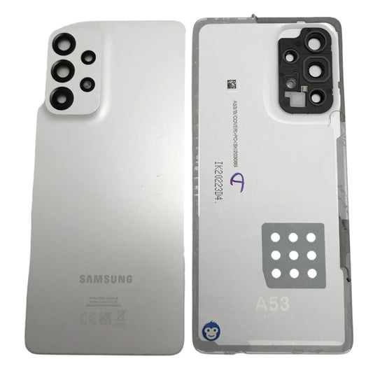 BACK BATTERY REAR COVER PANEL CAMERA LENS SAMSUNG GALAXY A53 5G A536 White - GRADE AB
