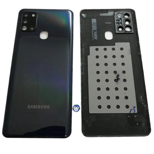 Back Battery Cover for Samsung Galaxy A21S A217 Black - GRADE AB